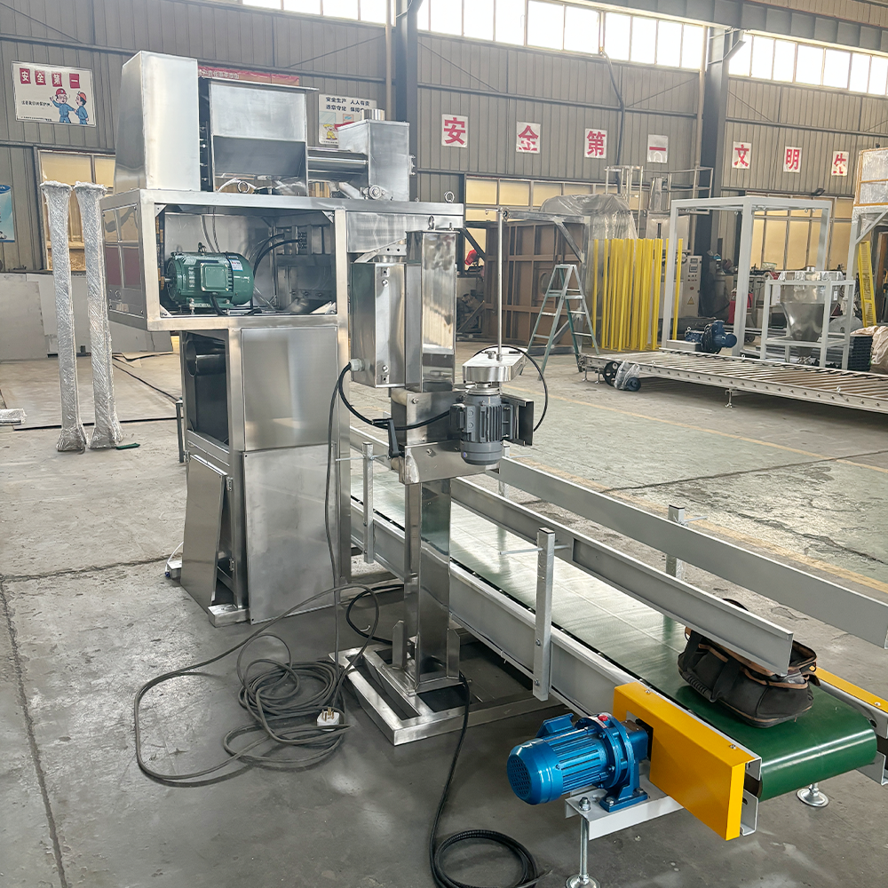 Food Bagging Packing Machine Industrial 5-50kg Plastic Bag Weighing Filling Sealing Machines for Wheat Powder