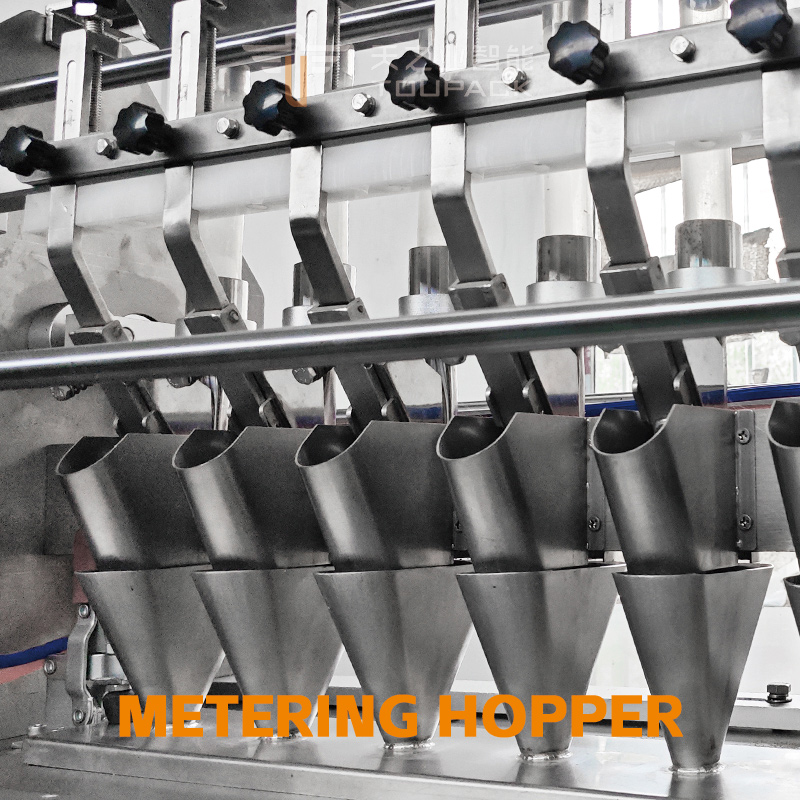 Fully Automatic High Speed Honey Sachet Packaging Matcha Powder Stick Pouch Filling Forming Wrapping Sealing Multi Lane Machine