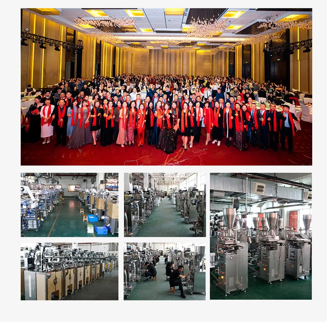 Automatic 10-500g Wheat Flour, Corn, and Rice Granule Powder Bagging and Weighing Packaging Machine for Various Bag Types.