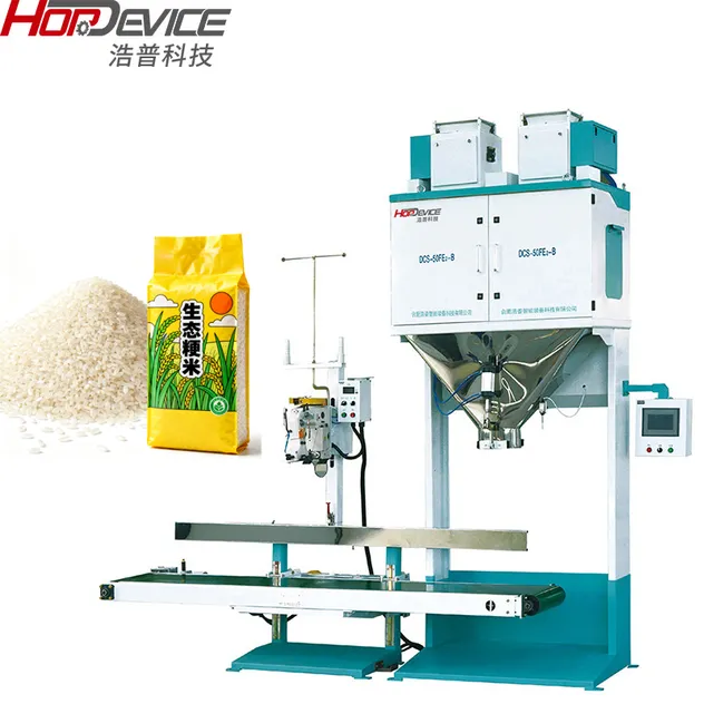 Semi-Automatic 25kg 50kg Weighing Packing Machine