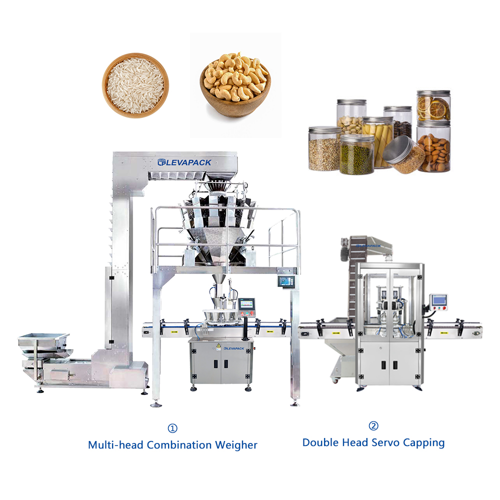 Automatic Combination Weigher 10 Heads 304 High Precise Multihead Weigher