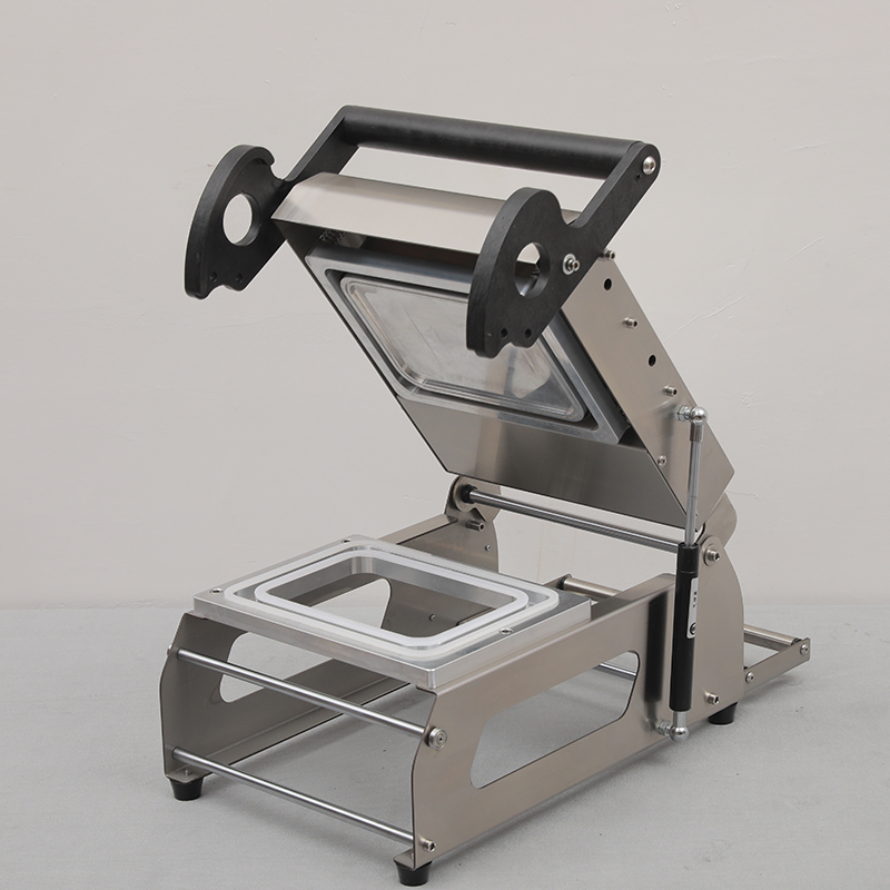 Fruit Vegetables Manual Packing Machine Fast Food Tray Sealing Machine Plastic Film Packaging Sealer Heat Seal Sealing Machine