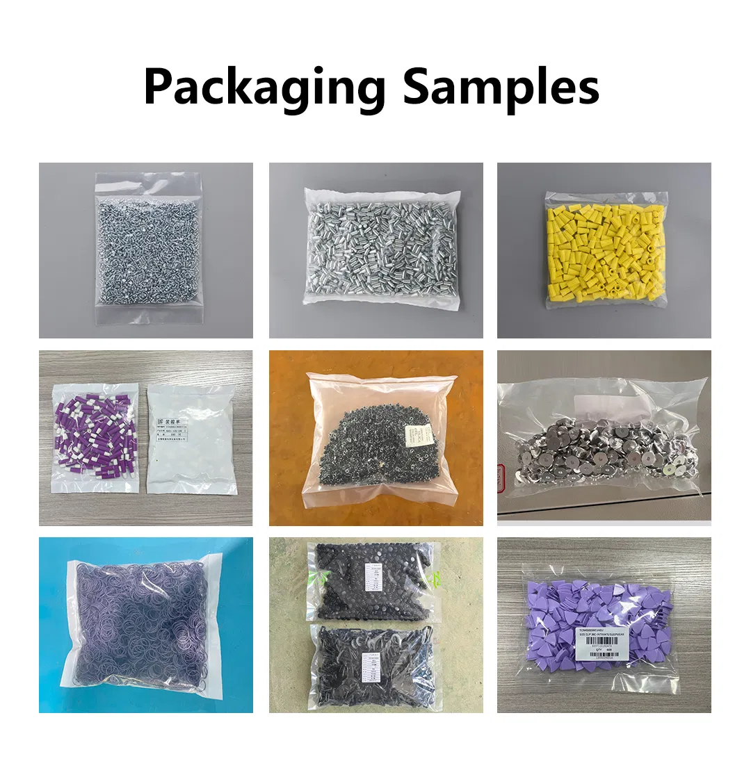 High Precision PE Bag Hardware Visual Counting Auto Bagging Machine