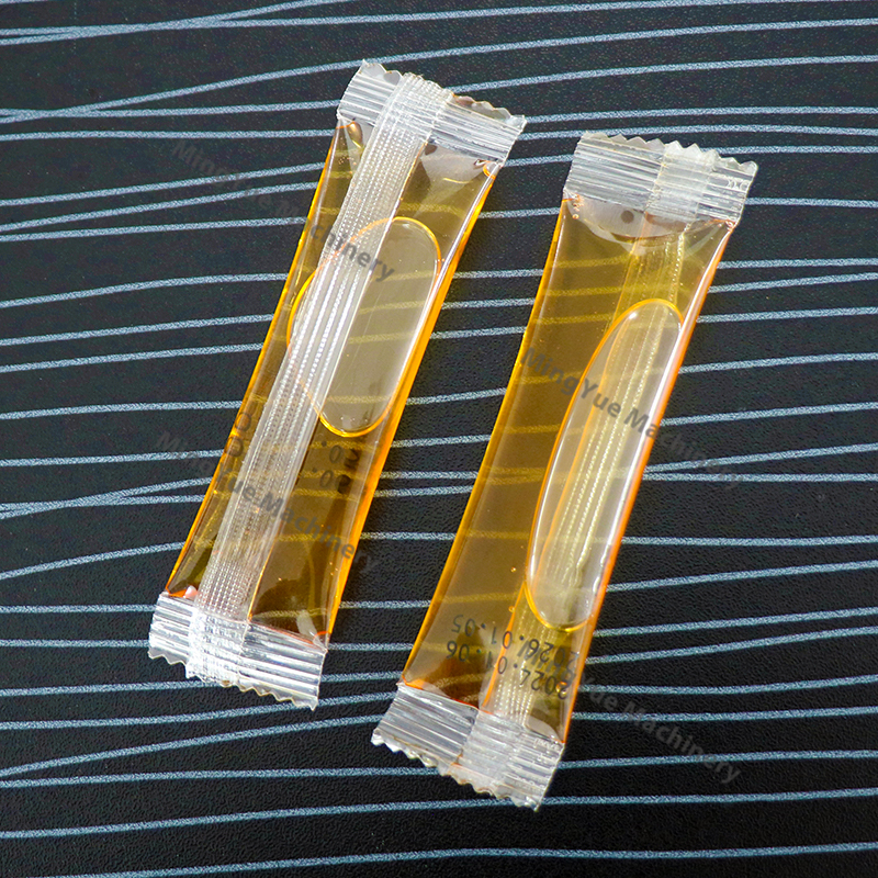 Pneumatic Driven Automatic Vertical Form Fill Seal Viscous Liquid Soap Honey Stick Sachet Filling Sealing Packaging Machine