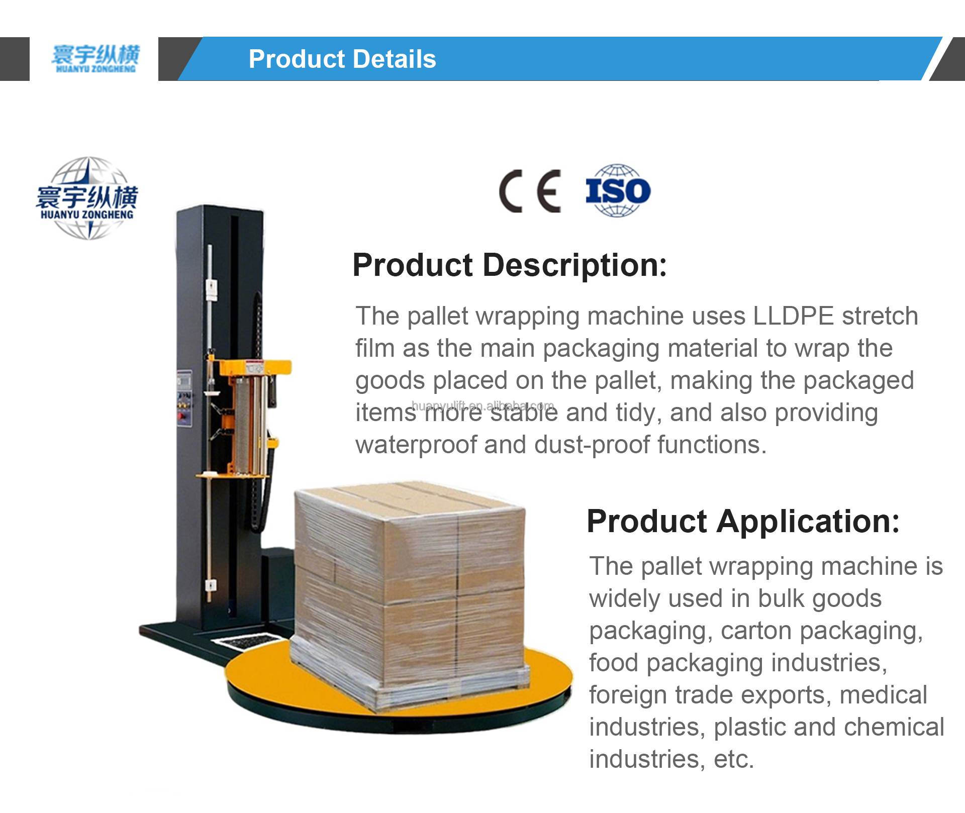 Pallet Wrapping Machine Application
