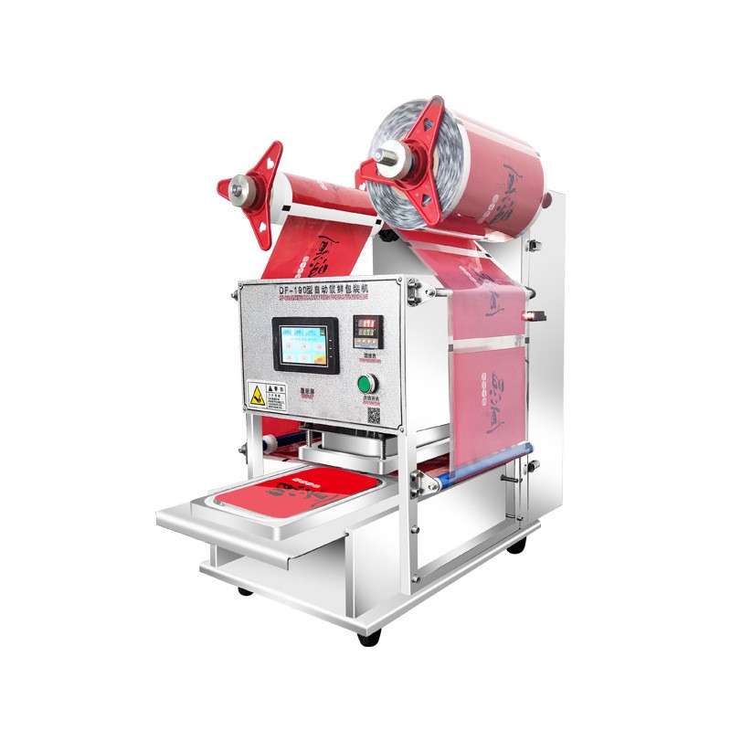 Food Packaging Automatic Food Tray Sealer Sealing Machine