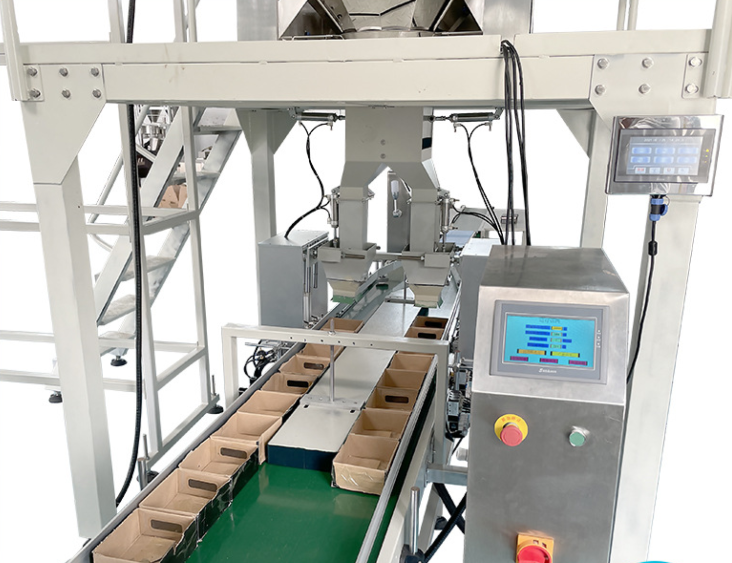 Vertical Type Cartooning Machine Non-standard Customized Screw Cartons Packaging Machine