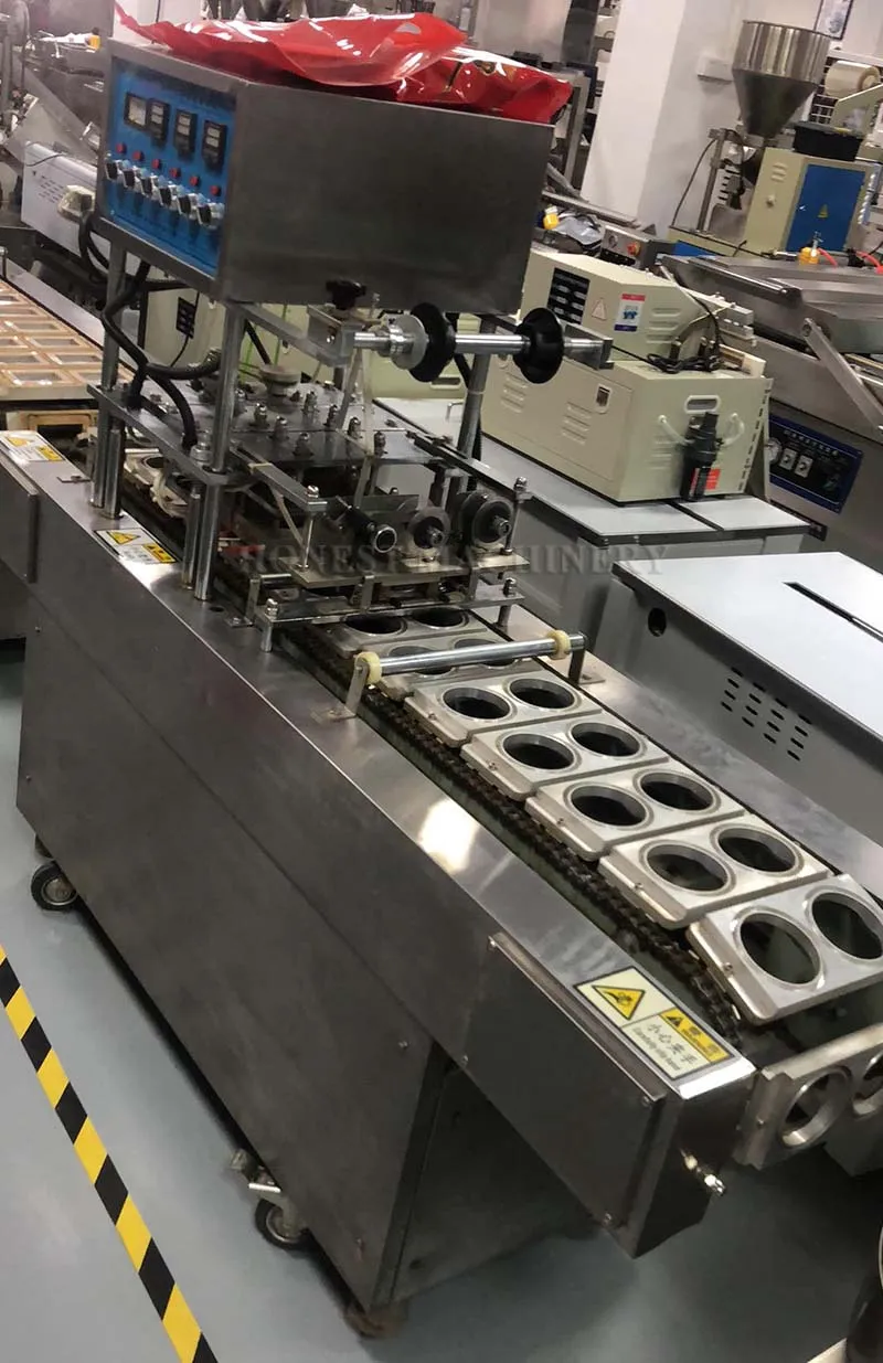 Industrial Automatic Cup Sealing Machine Detailed View 4