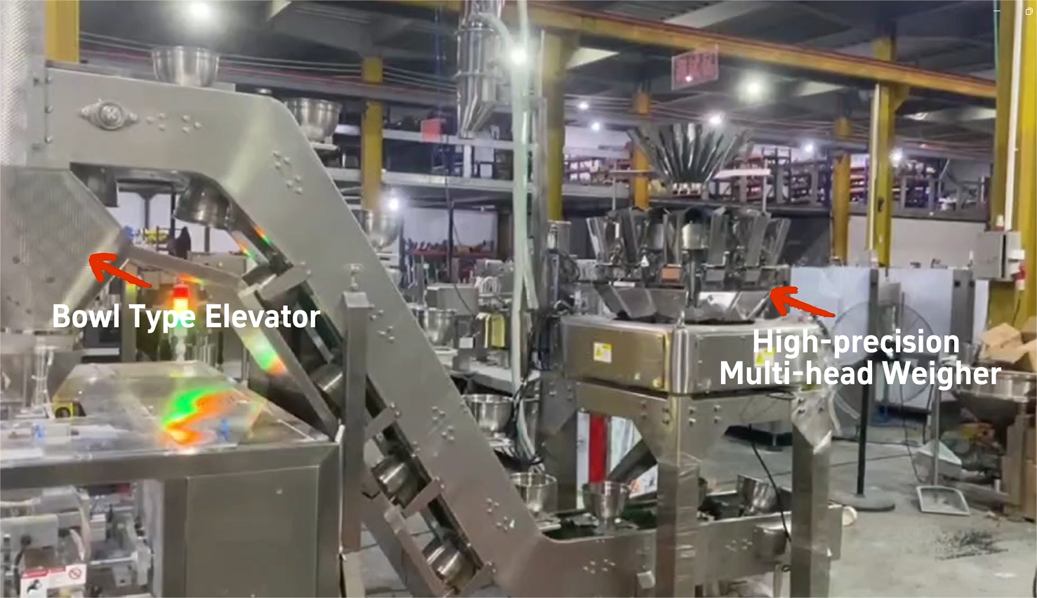 Packing Machine & Bowl Type Elevator