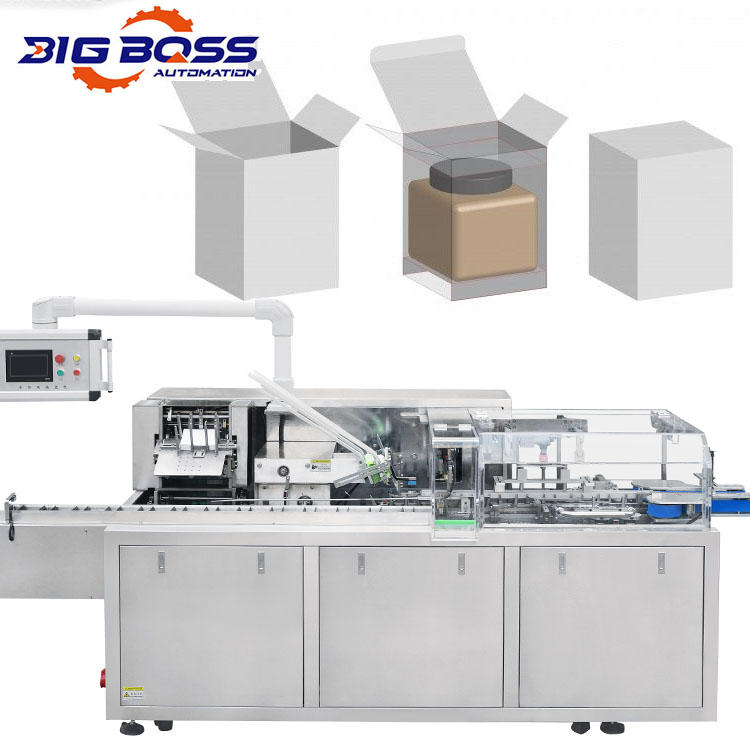 Automatic Cartoning for Beverages Cigarettes Food Small Cartooning Machine