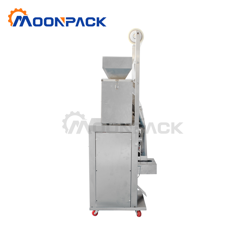 Moonpack VFFSG-100g Packing Machine Automatic Nut Powder Sugar Spices 3- Side Sealing Packaging Vertical Packing Machine