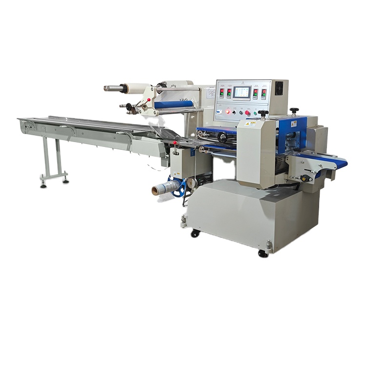 Flow Packing Machine Automatic High Speed Horizontal Rotary Wrap Machine