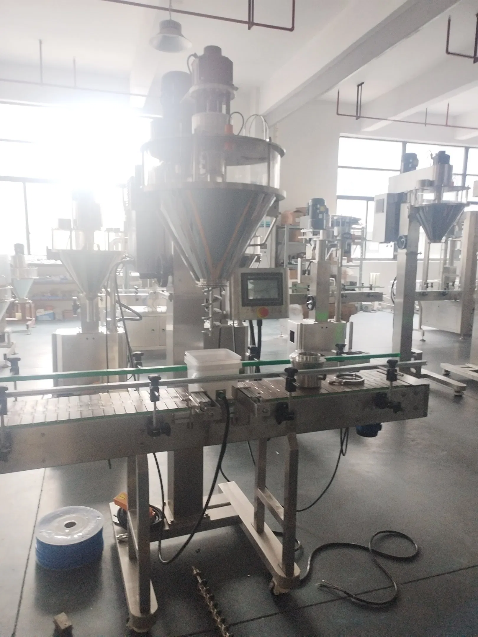 Spice Coffee Powder Bag Bottle Filling Packing Filler for Spices Auger Fully Chilli Premad Pouch Packaging Machine