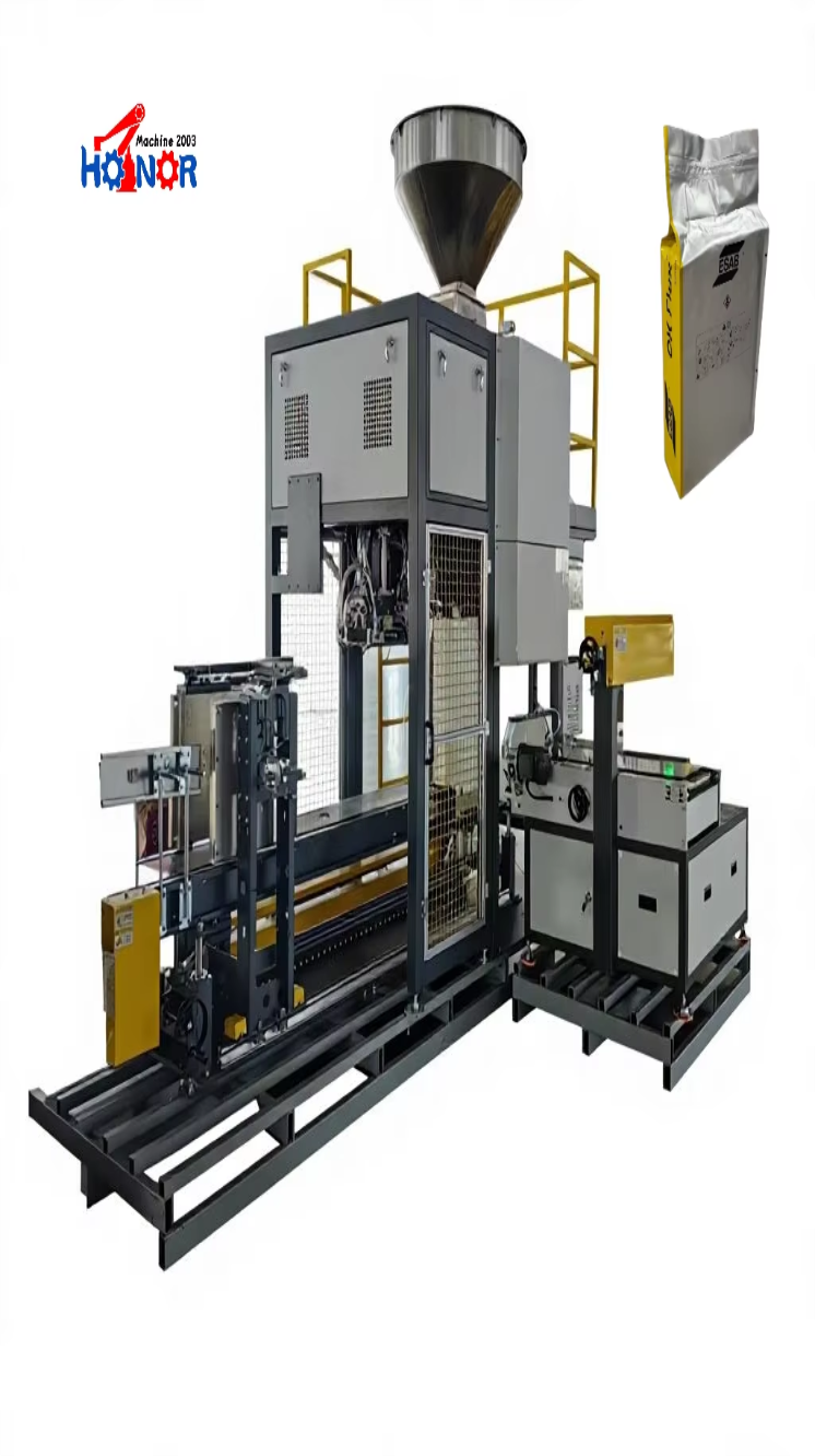 Smart Small Size 10-50KG Auto PLC Controlled Bag Packaging Machine for Food Granule Powder with High Accuracy Weighing Filling
