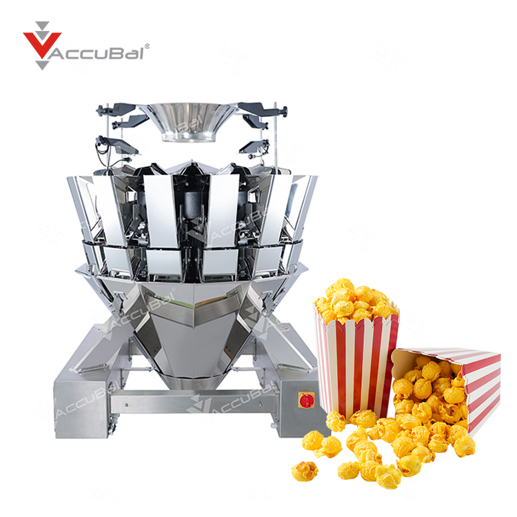 Automatic 10 Head Multihead Weigher Packing Machine Foshan Multihead Weigher Linear Multihead Weigher For Granule
