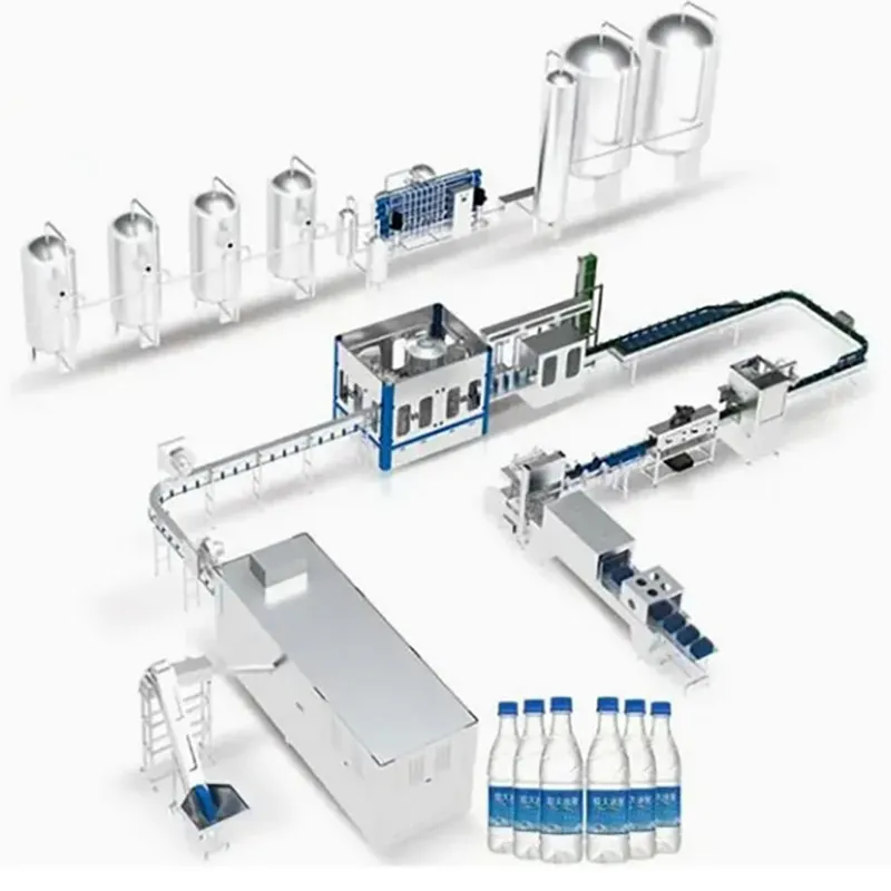 Automatic Liquid Plastic Cup Bottle Pure Fruit Juice Making Mineral Water Bottling Capping Sealing Aerosol Sachet Water Filling Machine