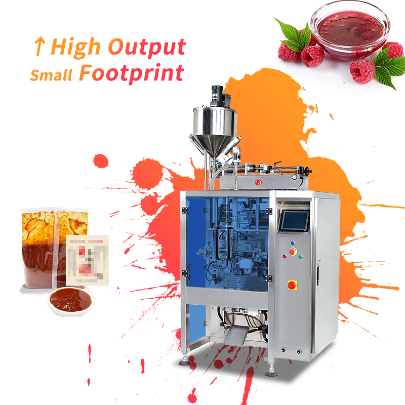 OEM ODM Vertical Automatic Stick Sachet Ketchup Liquid Water Oil Honey Sauce Pouch Paste Vinegar Bag Bagging Packing Machine