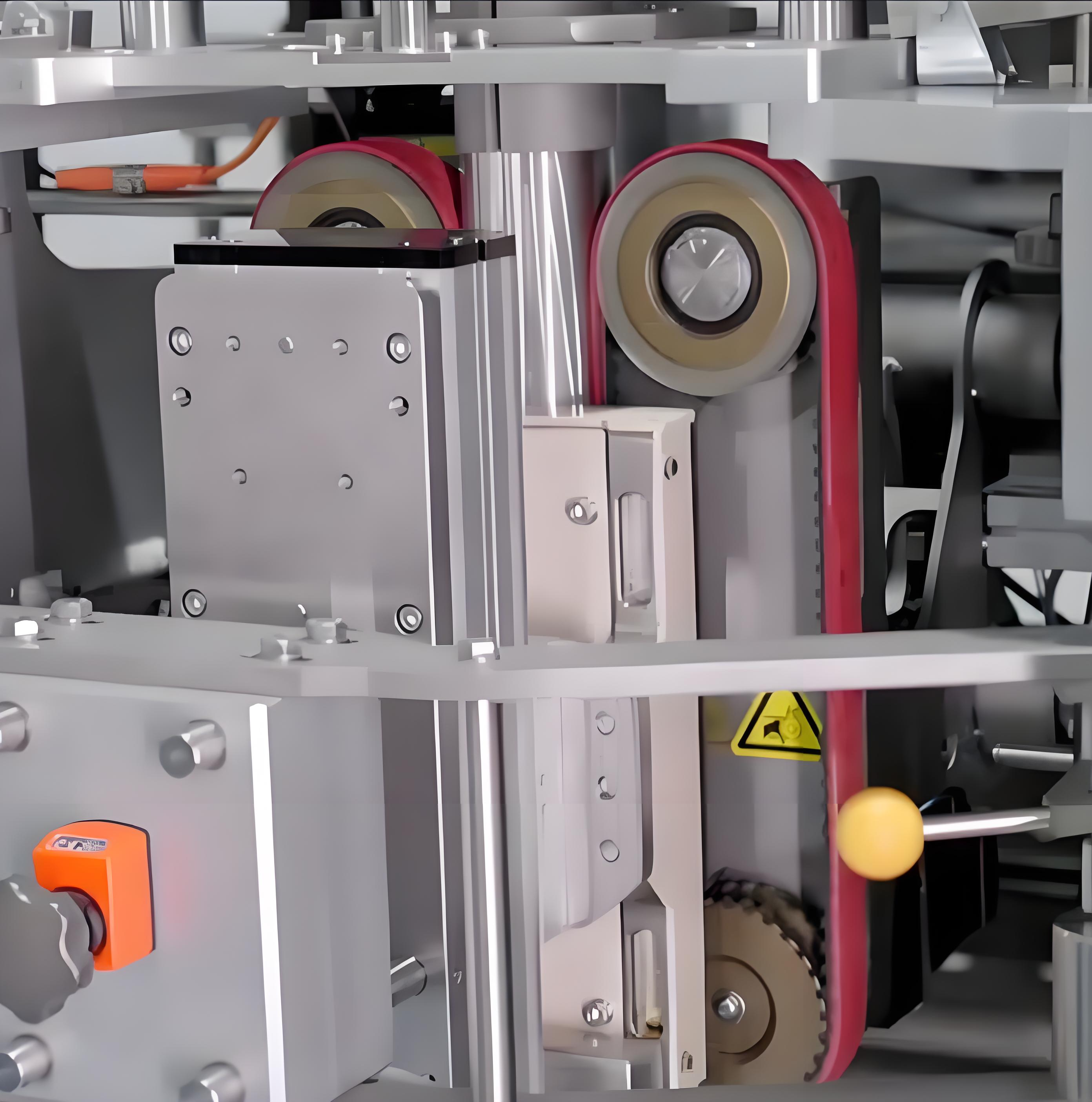 Elemotion High Productivity Vertical Form Fill Sealing Machine Easy to Operate for Food Candy Nuts Photo Crisps Beverages