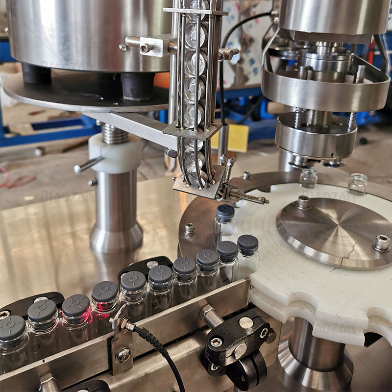 5ml 10ml 20ml Liquid Automatic Production Filler Packaging Line Full Auto Bottle Filling Capping Machine
