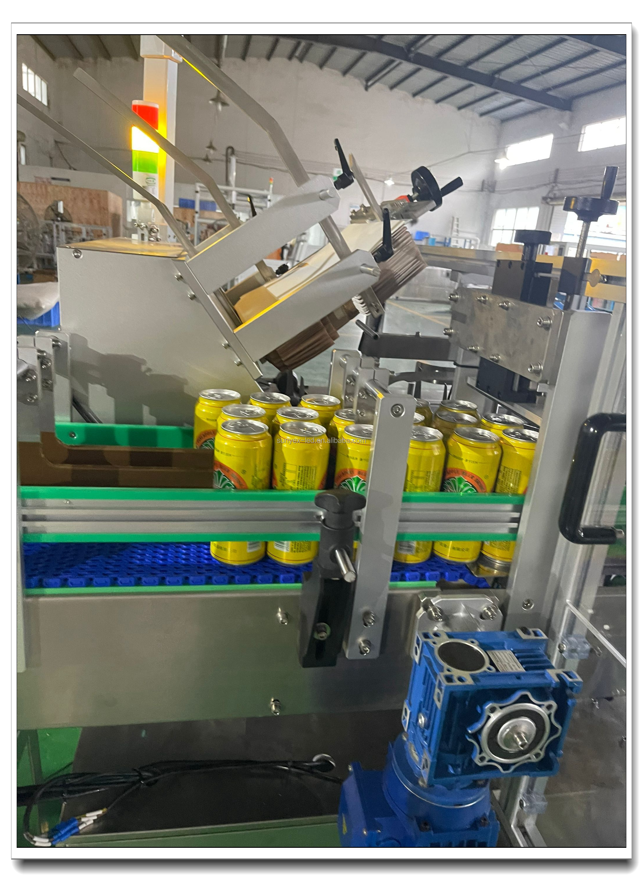 Automatic Multi-functional Cartooning Machine 40-60 Boxes/Min Gluing Closing Tea Bags Plastic Paper Electric Motor Sunyex