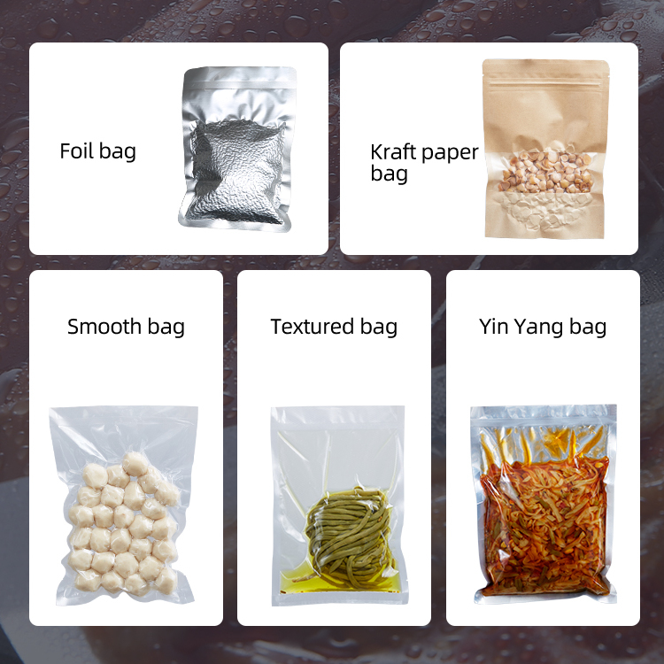 Automatic Vacuum Packing Machine for Durian Fruit, Commercial Chamber Sealer for Food Preservation with CE