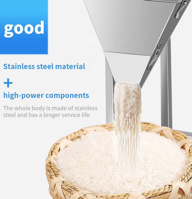 Wholesale Semi-automatic Particle Peanut Granule Rice Nuts Vertical Coffee Milk Powder Weighing Packing Filling Machine for Sale