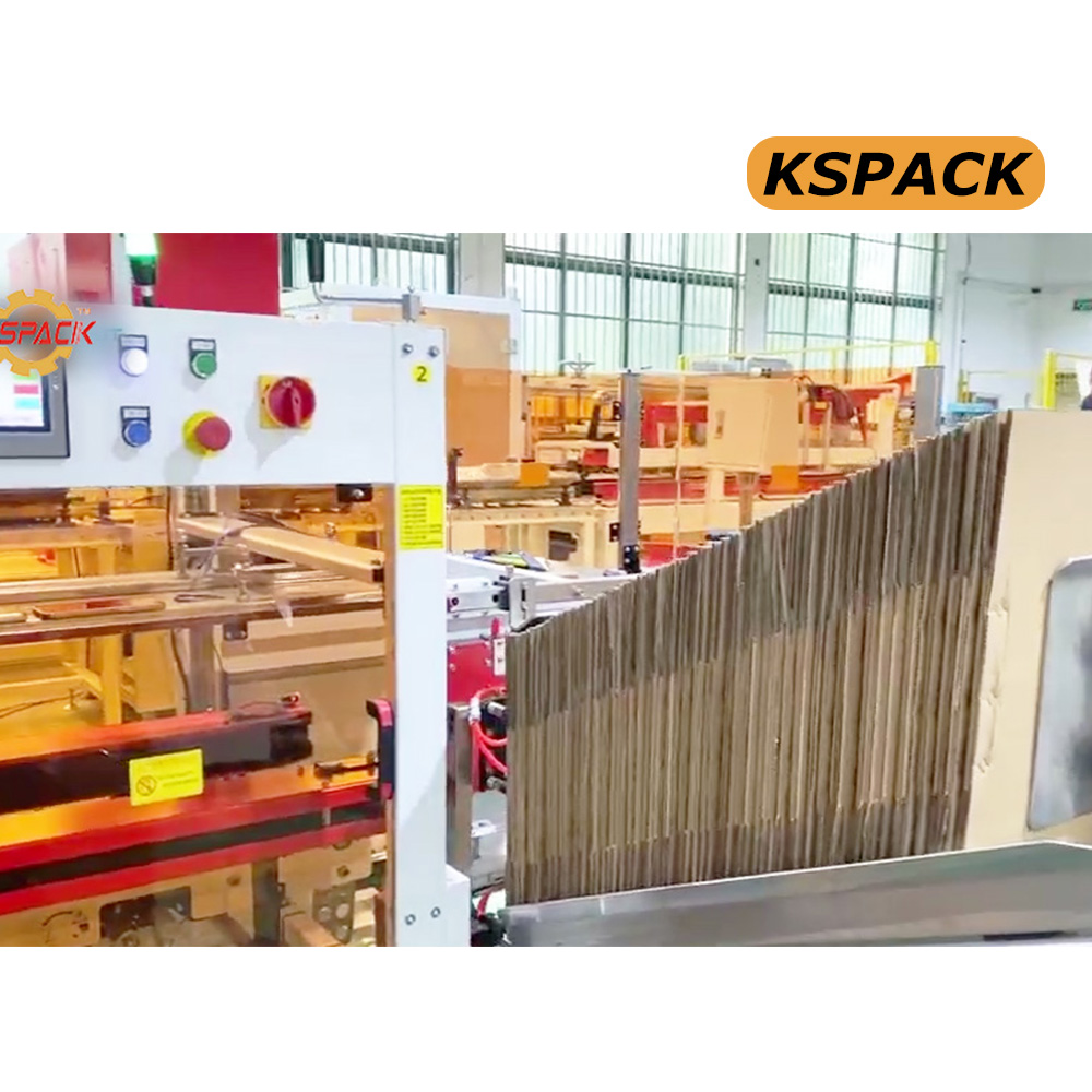 Automatic Carton Box Case Erector Carton Box Making Machine Automatic Cartoon Forming Machine