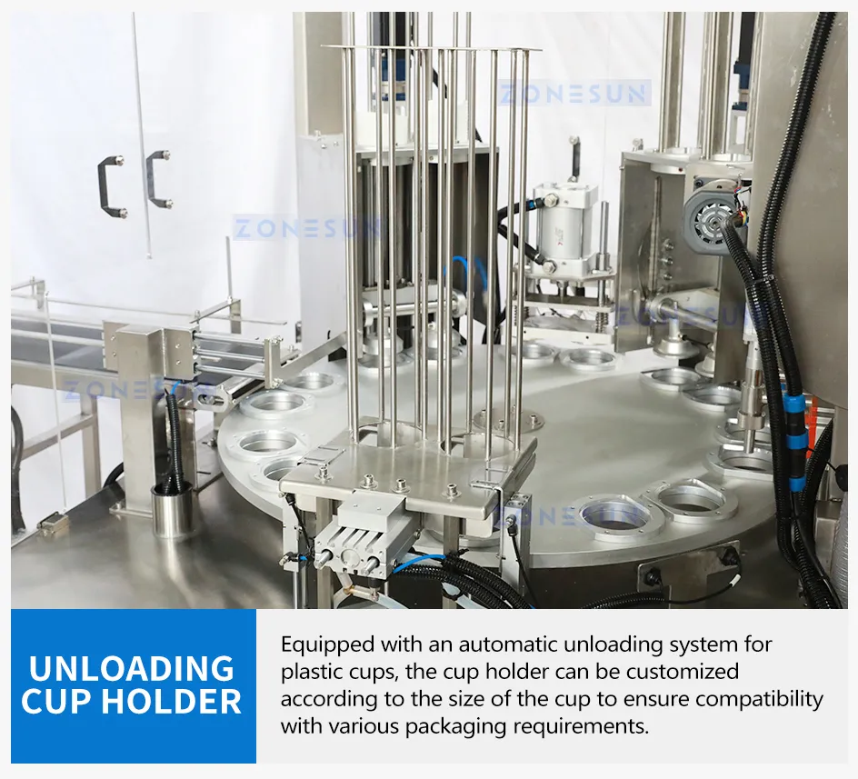 Rotary Paste Liquid Plastic Cup Filling details