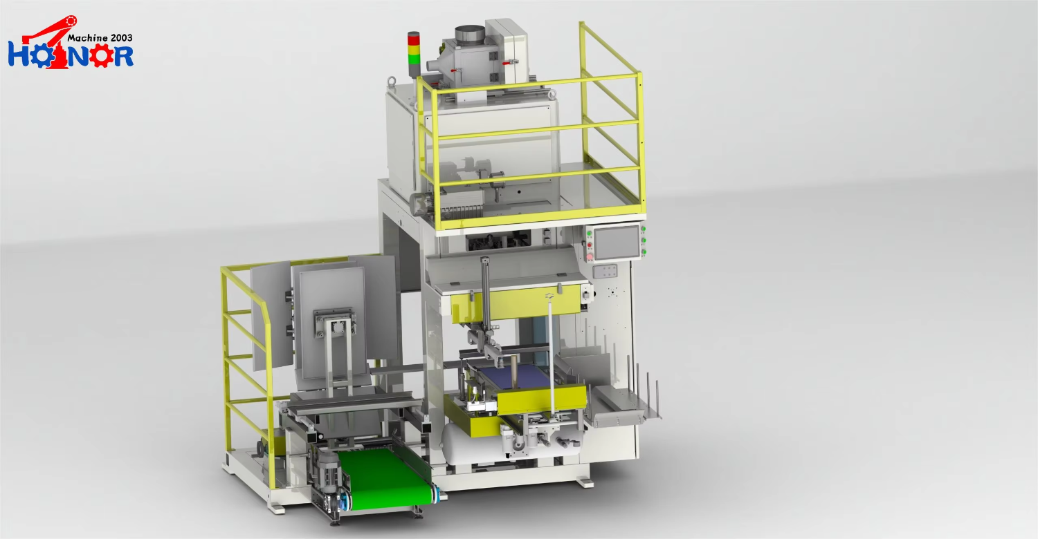 Smart Small Size 10-50KG Auto PLC Controlled Bag Packaging Machine for Food Granule Powder with High Accuracy Weighing Filling