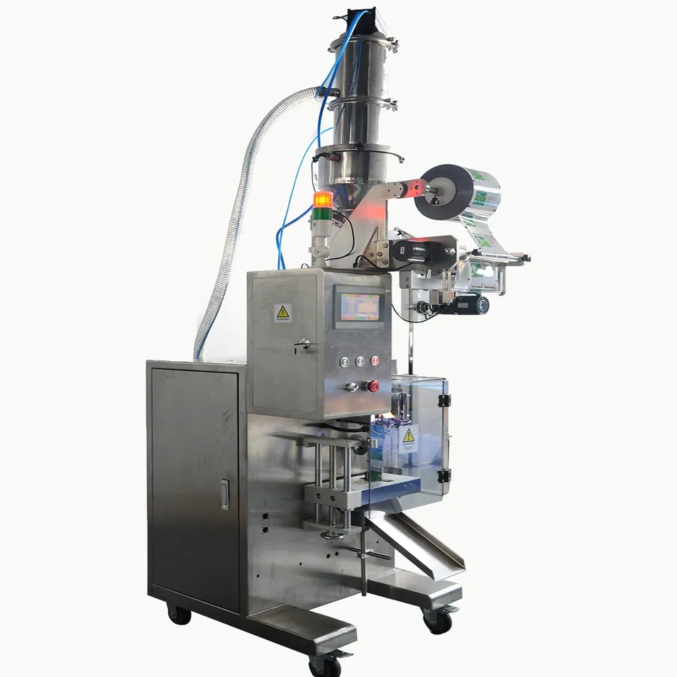 Intelligent Food Coffee Salt Sugar Spice Milk Detergent Powder Pouch Bag Pack Filling Sealing Packaging Bagging Machine