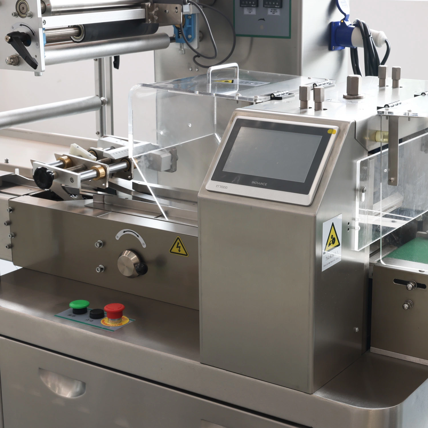 Horizontal Flowpacker Machine,big Pillow Bag Flow Wrapper Packaging Machine Multi-functional Packaging Machine