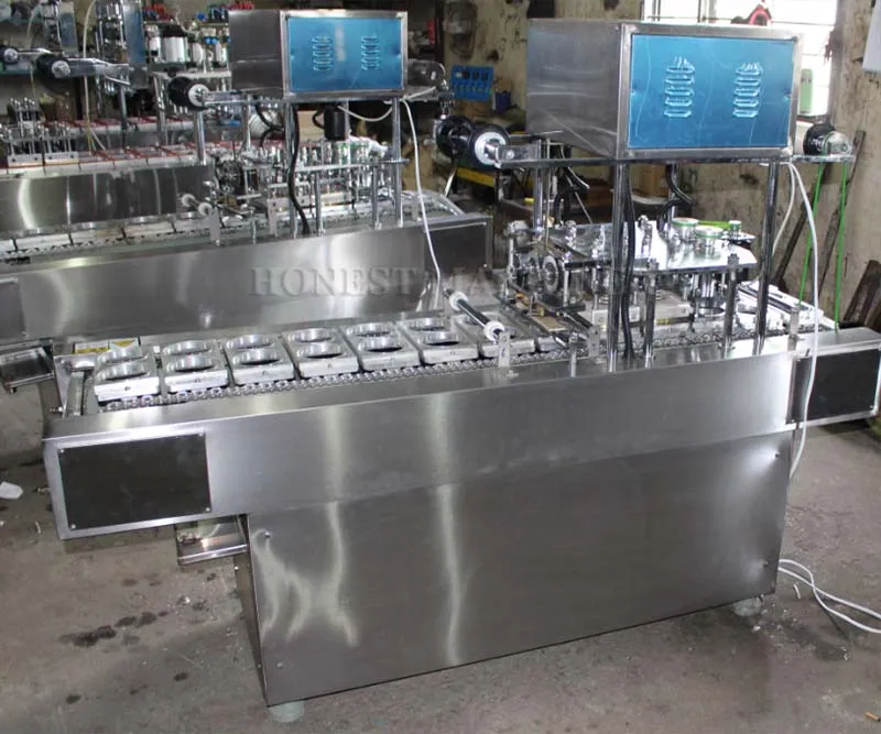 Industrial Automatic Cup Sealing Machine Detailed View 2