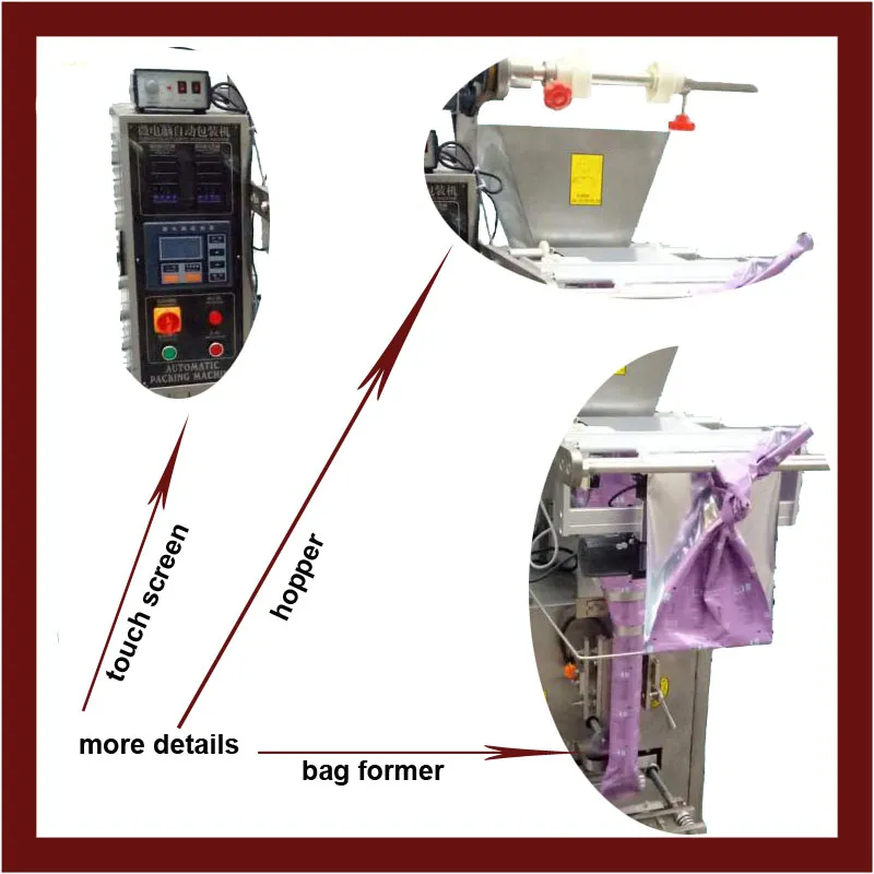 Automatic Bag/Pouch Vertical Coffee/Juice/Coffee/Milk Powder Wrapping Packaging Sealing Filling Machine for Powder Packing