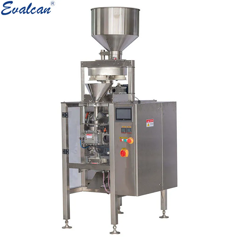 Multi-Function Automatic Vertical Pouch Packing Bagging Machine for Food Sugar Snack Chips