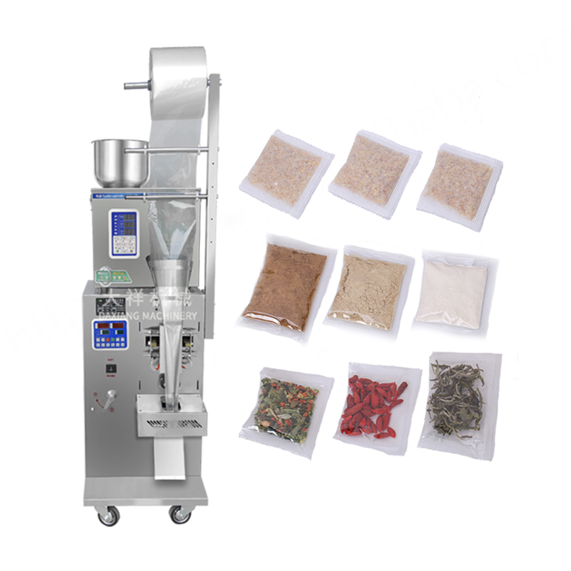 DZD-220 Widely Use 1-20g 1-50g 1-100g Automatic Weighing Coffee Spice Tea Granule Powder Bean Pouch Packing Machine