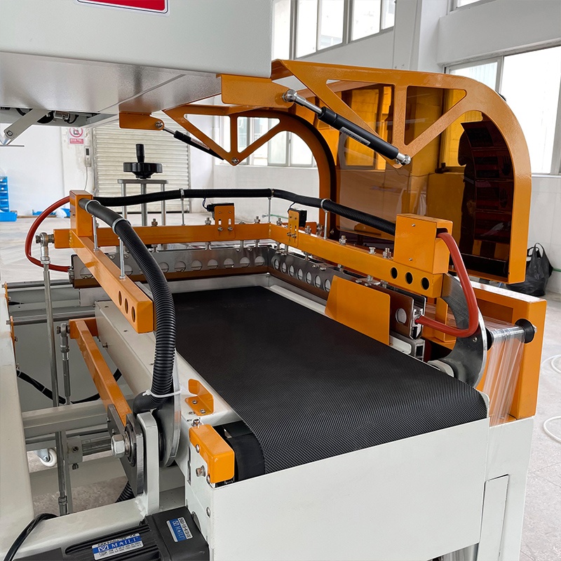 HY-450 Automatic Tunnel Cartons Yogurt Cups Water Bottles Vegetables Books Food Packaging Heat Shrink Wrap Wrapping Machine