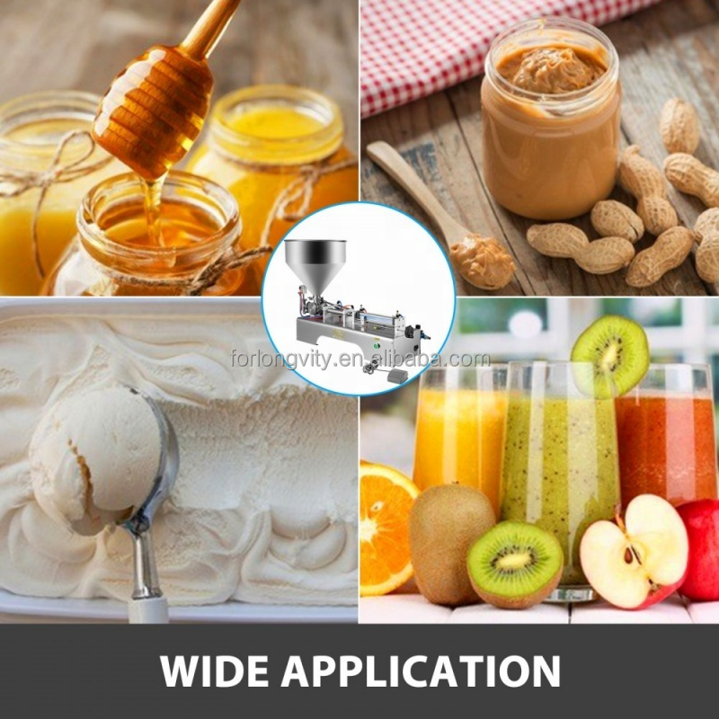 Electrically Driven Semi-Automatic Tube Filling Machine for Honey Paste Shampoo Cream Liquid Bottle Washing Specialized