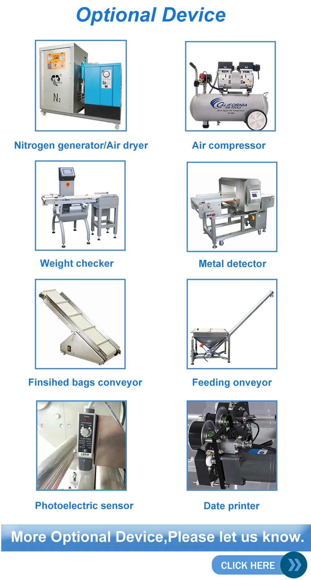 Bag Formats and Sizes