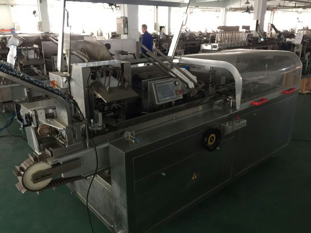 Automatic Horizontal Type Cartooning Machine SN-120 Model Automatic Perfume Bottle Carton Packaging Machine