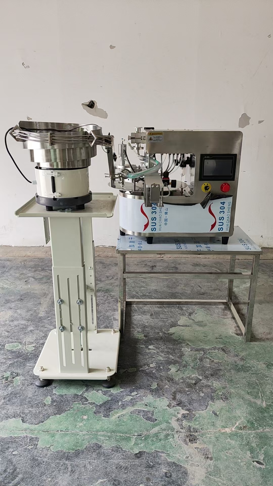 Fully Automatic Liquid Paste Filling Capping Machine Line for Food Factory Quantitative Filling Machine