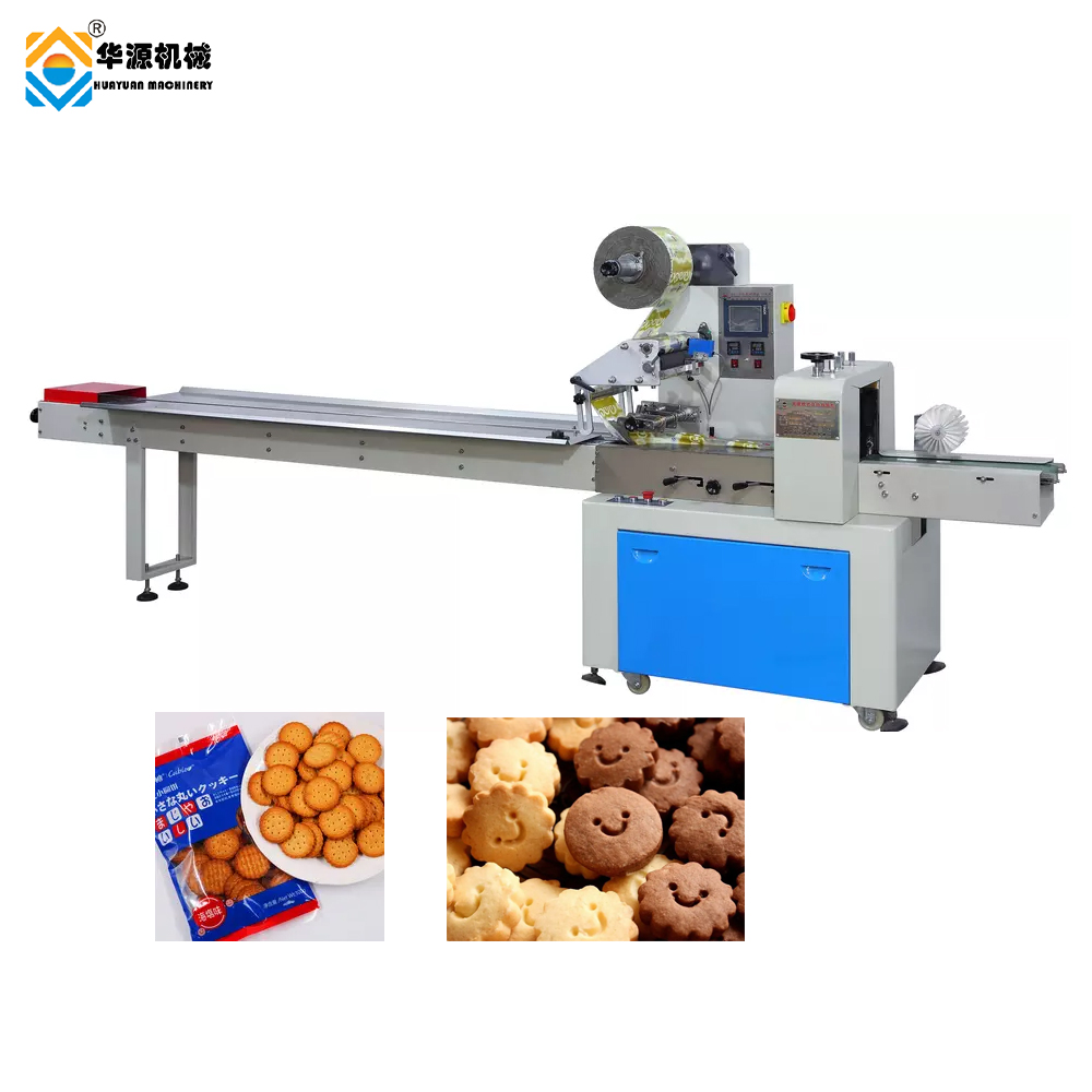HUAYUAN Wrapper Flow Pack Machine Horizontal Packaging Machine Automatic Packing Machine