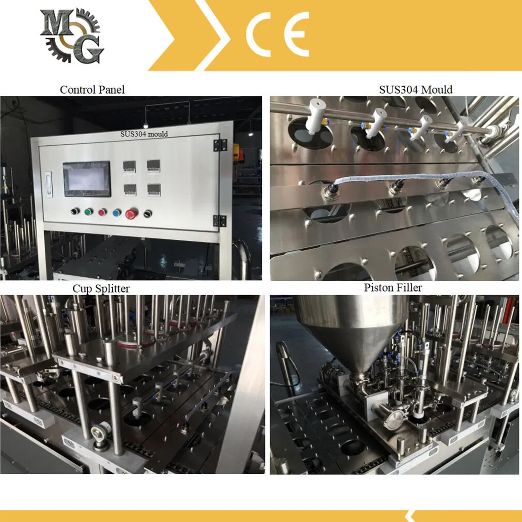 Parts Detail of Cup Filling and Sealing Machine