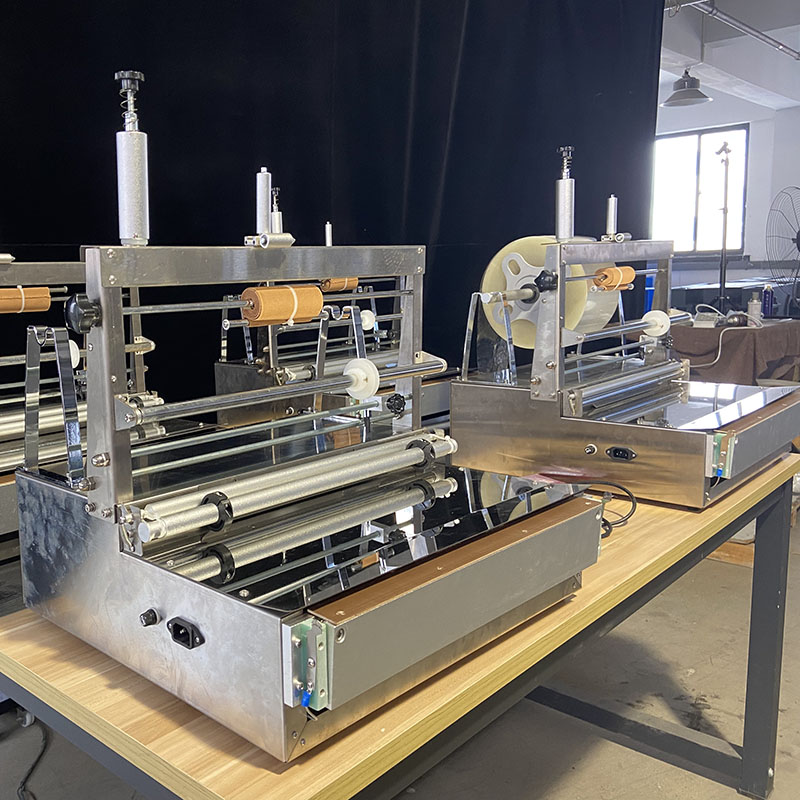 Manual Cellophane Wrapping Machine Tea Box Overwrapping Machine Heat Shrink Sealing For Perfume Cigarette Poker Cosmetics