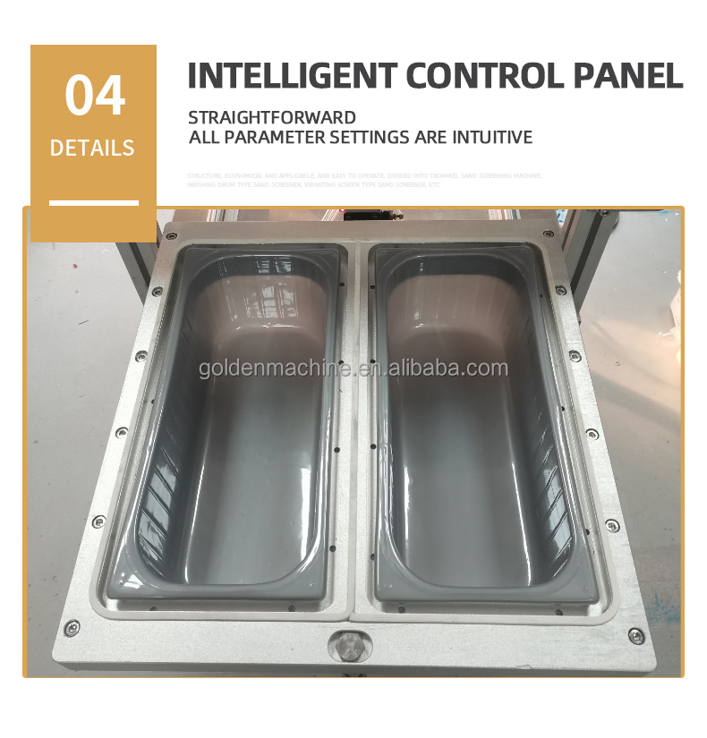 Automatic Food Tray Sealing Machine Plastic Lunch Box Heat Sealer for Ready Meal Packaging
