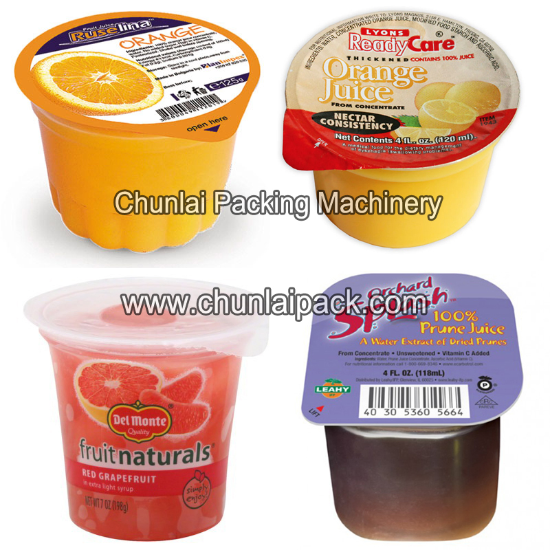 Chunlai Semi-Automatic Rotary Popcorn Cup Filling Sealing Machine