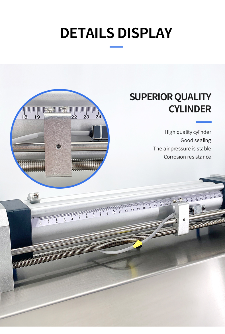 Liquid piston filling machine details 3