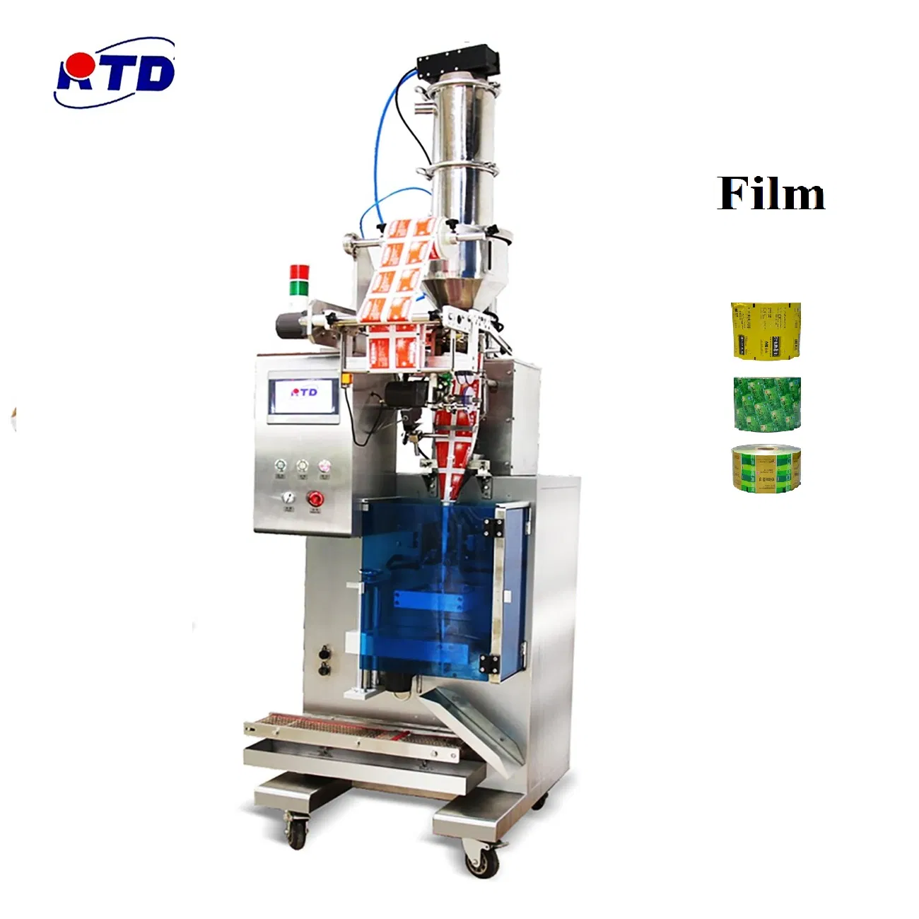 Intelligent Food Coffee Salt Sugar Spice Milk Detergent Powder Pouch Bag Pack Filling Sealing Packaging Bagging Machine