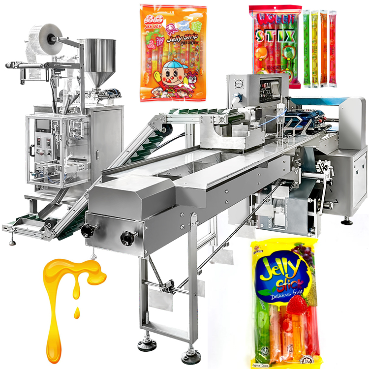 Multifunctional 15 25 35 Pcs Jelly Stick Bagging Machine for Stick Liquid Packaging Machine