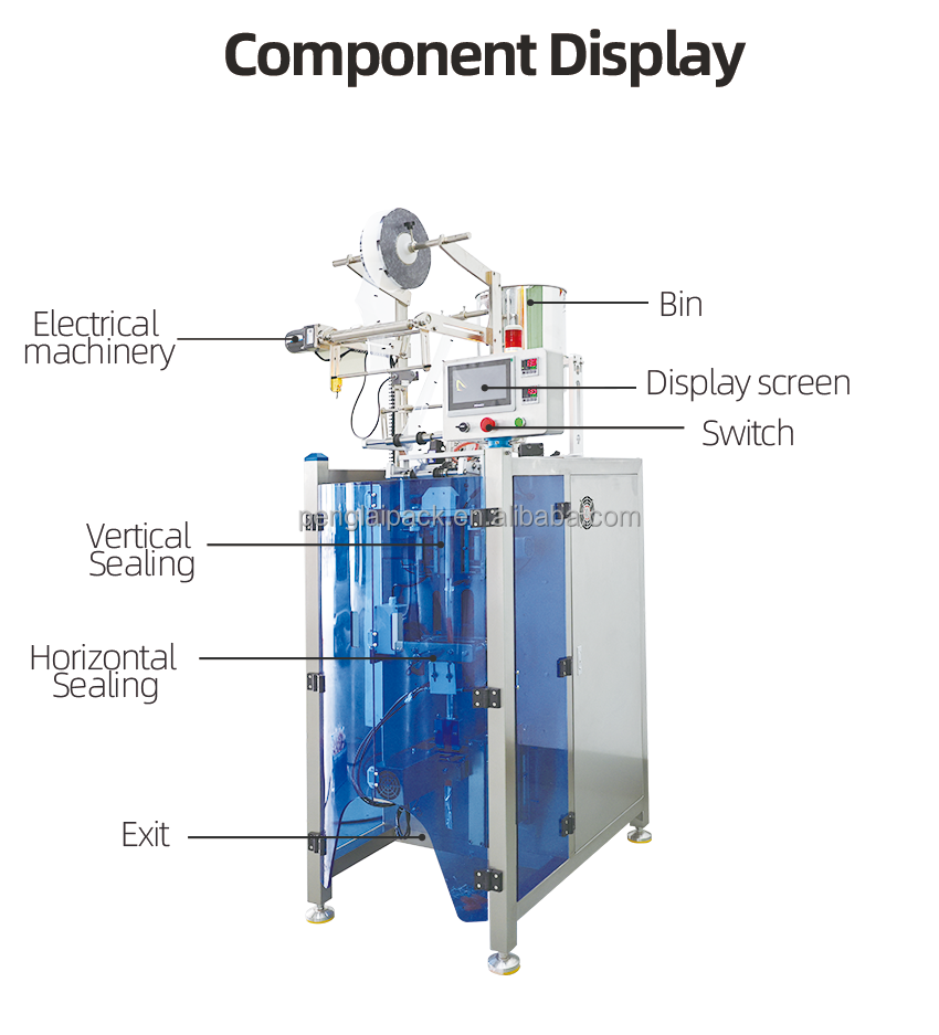 Automatic Customized Stick Ice Cream Ice Popsicle Liquid Sachet Packaging Plastic Bags Ice Candy Machine