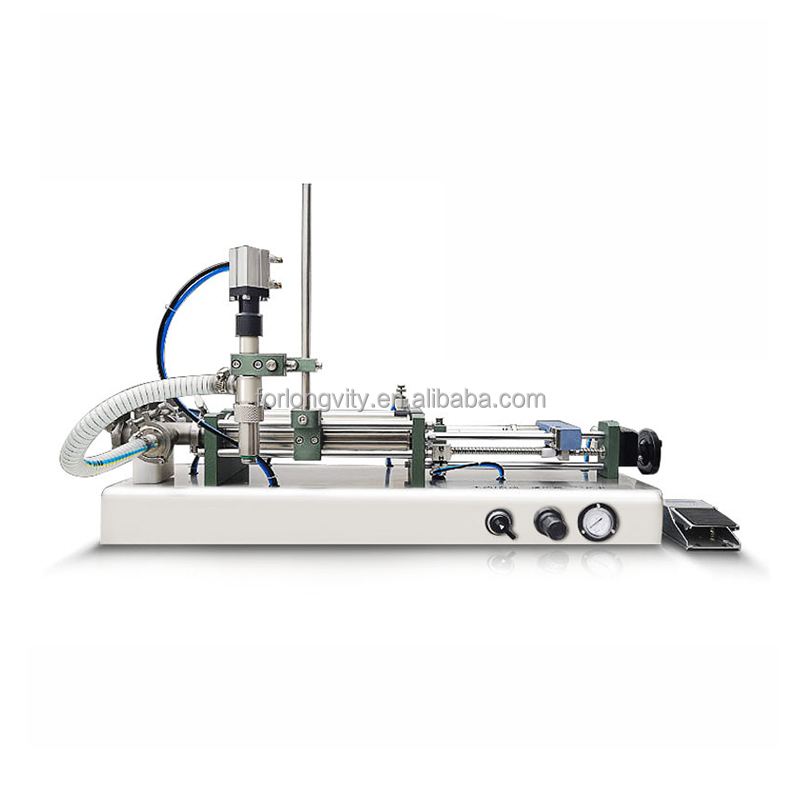Electrically Driven Semi-Automatic Tube Filling Machine for Honey Paste Shampoo Cream Liquid Bottle Washing Specialized